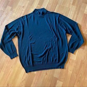 Jos A Bank 0 Silk Mock Turtleneck 